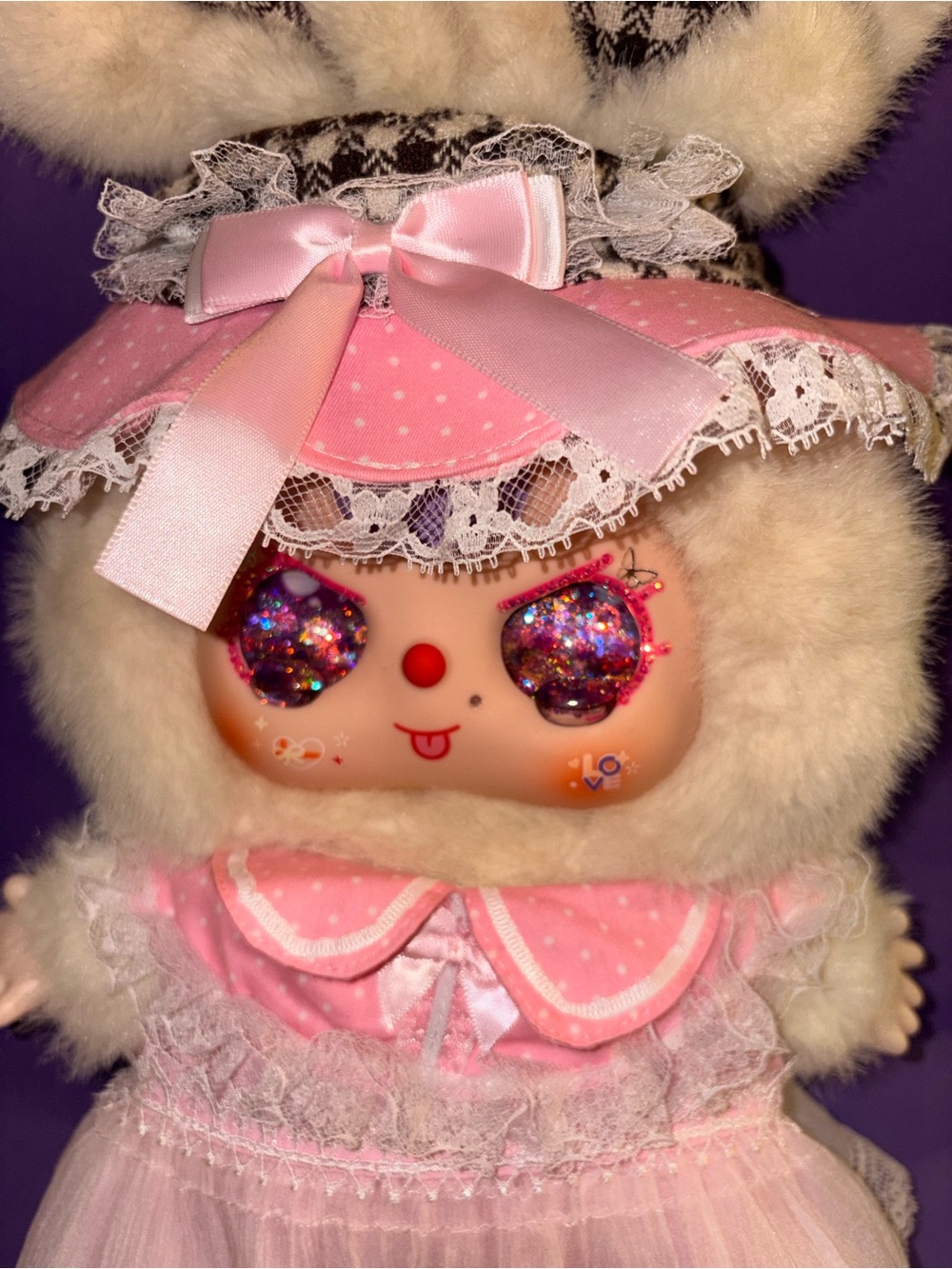 Baby Three 400% Lolita's Dreamland series plush doll  "Golden Silence"